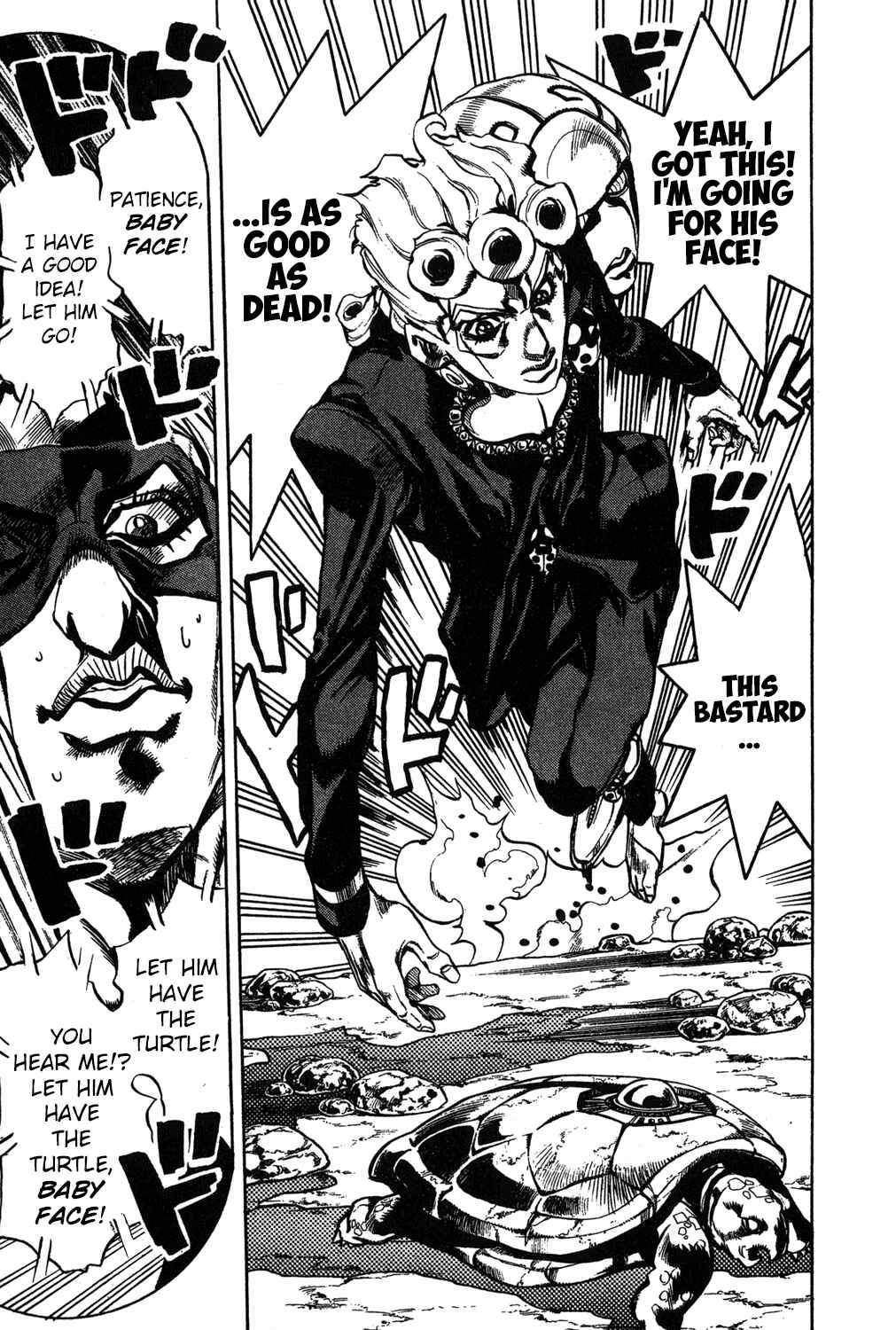 JoJo no Kimyou na Bouken: Part 5 - Ougon no Kaze Chapter 66 - Page 8