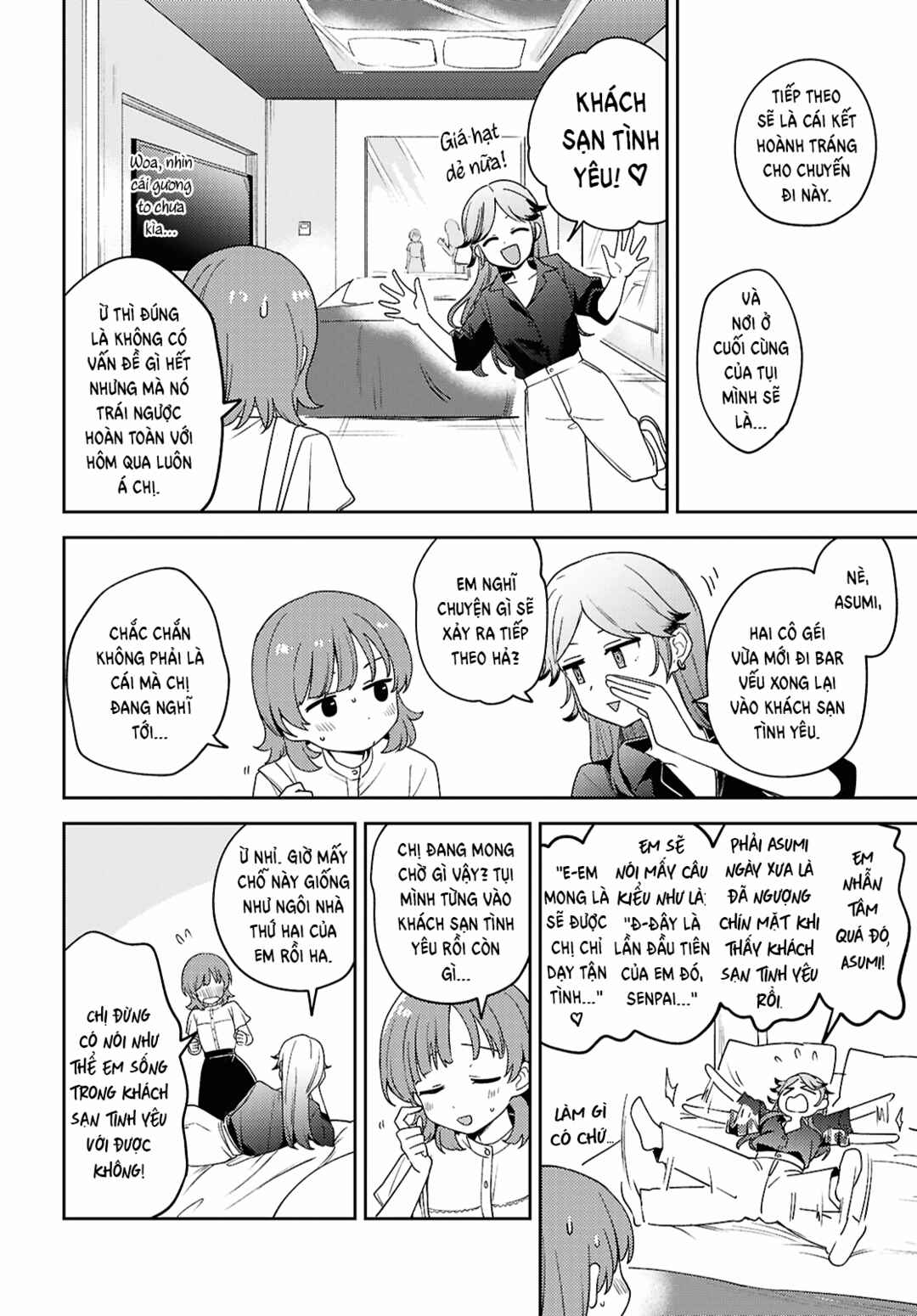Asumi-chan wa Les Fuuzoku ni Kyoumi ga Arimasu! Chapter 26 - Page 34