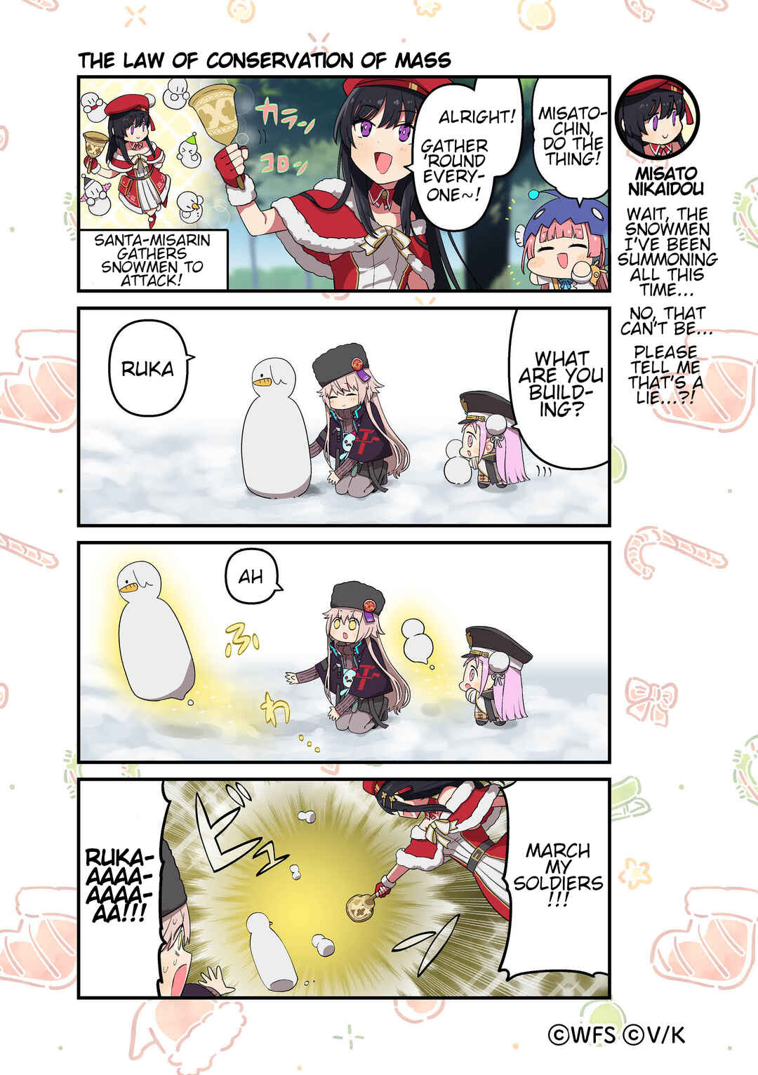 Heaven Burns Red Official 4-Koma Chapter 137 - Page 1