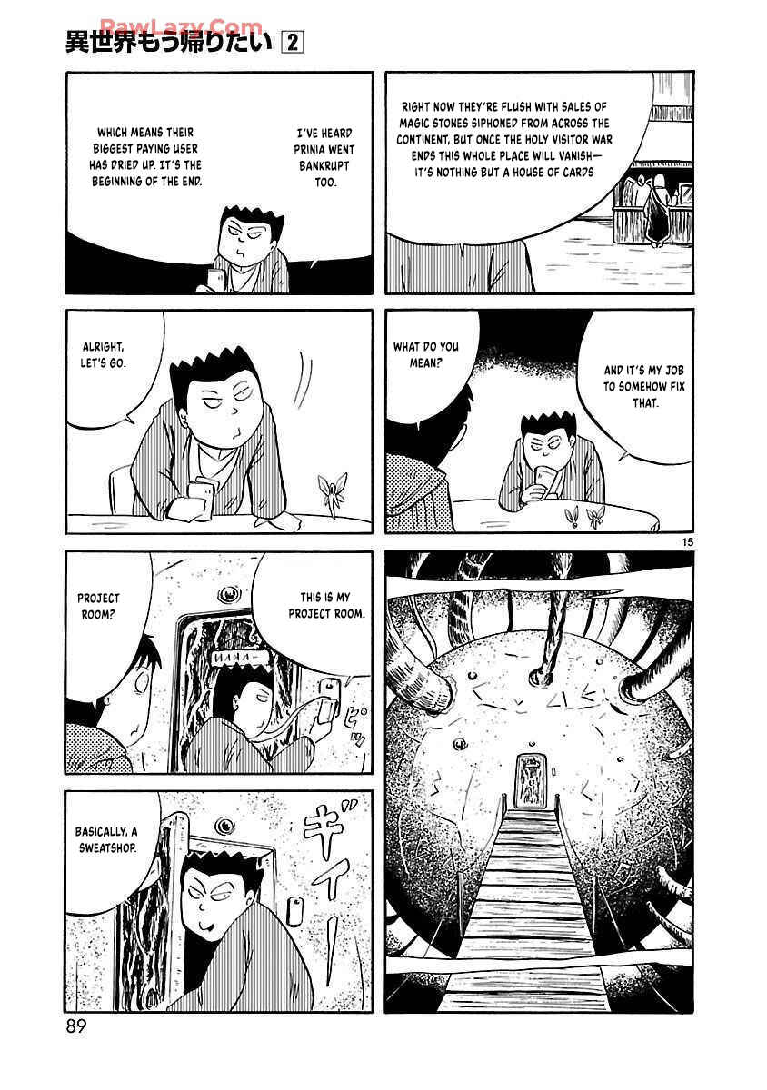 Isekai Mou Kaeritai Chapter 26 - Page 8
