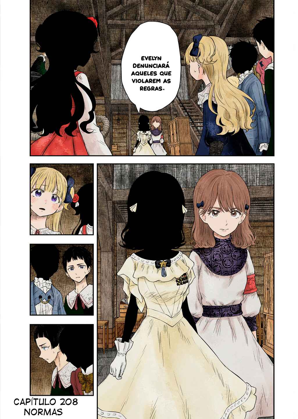 Shadows House (Official Colored) Chapter 208 - Page 3
