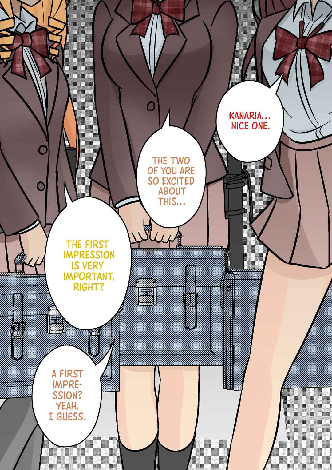 Danjo-hi 1:39 no Heikou Sekai wa Omoi no Hoka Futsuu (Fan Colored) Chapter 119 - Page 2