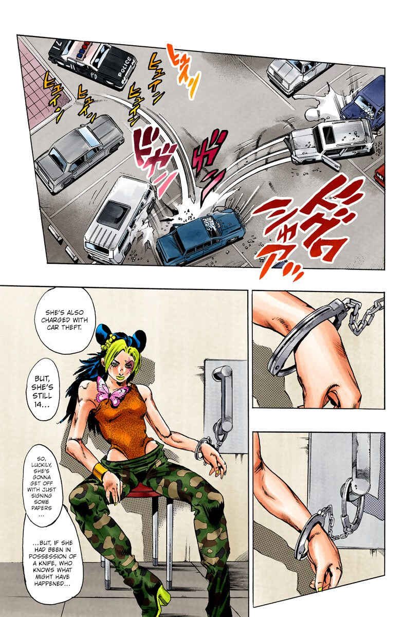 JoJo no Kimyou na Bouken: Part 6 - Stone Ocean Color-ban Chapter 75 - Page 12