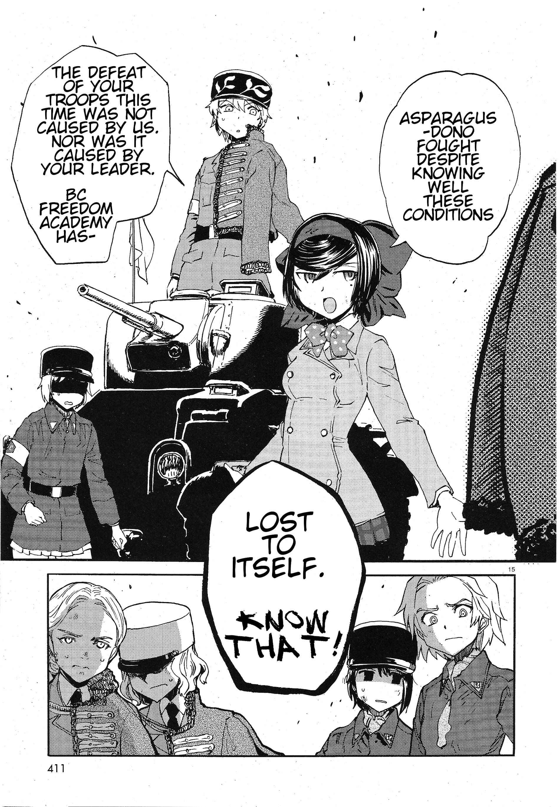 Girls und Panzer: Ribbon no Musha Chapter 7 - Page 14