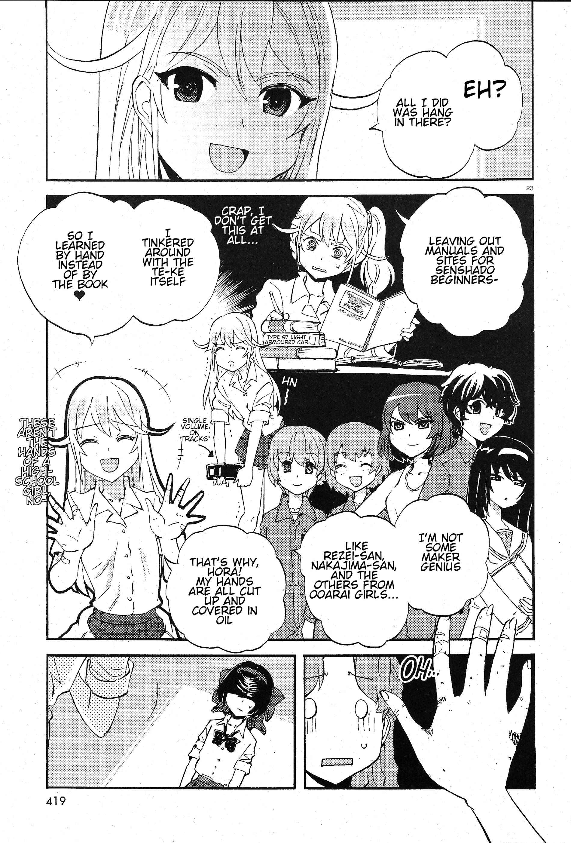 Girls und Panzer: Ribbon no Musha Chapter 7 - Page 22