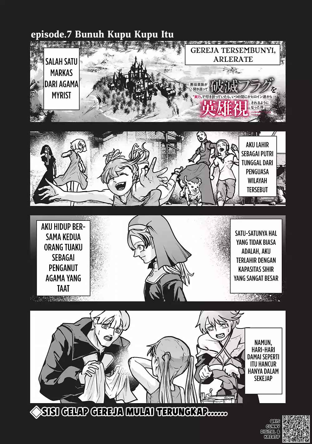 Akuyaku Kizoku ga Hirakinaotte Hametsu Flag wo "Jitsuryoku" de Tatakiotteitara, Itsunomanika Heroine-tachi kara Eiyuushi Sareru you ni Natta Ken Chapter 7 - Page 3