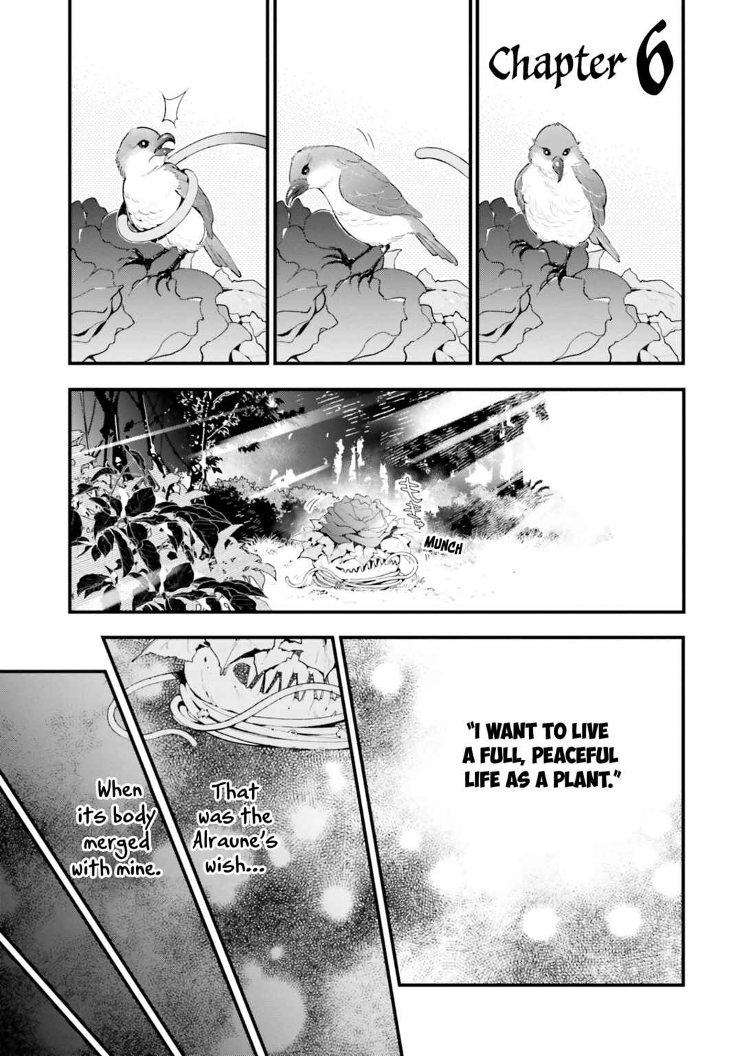 Shokubutsu Monster Musume Nikki: Seijo datta Watashi ga Uragirareta Hate ni Alraune ni Tensei Shite Shimatta node, kore kara wa Kougousei o Shinagara Shizuka ni Shokubutsu Life o Sugoshimasu Chapter 6 - Page 3