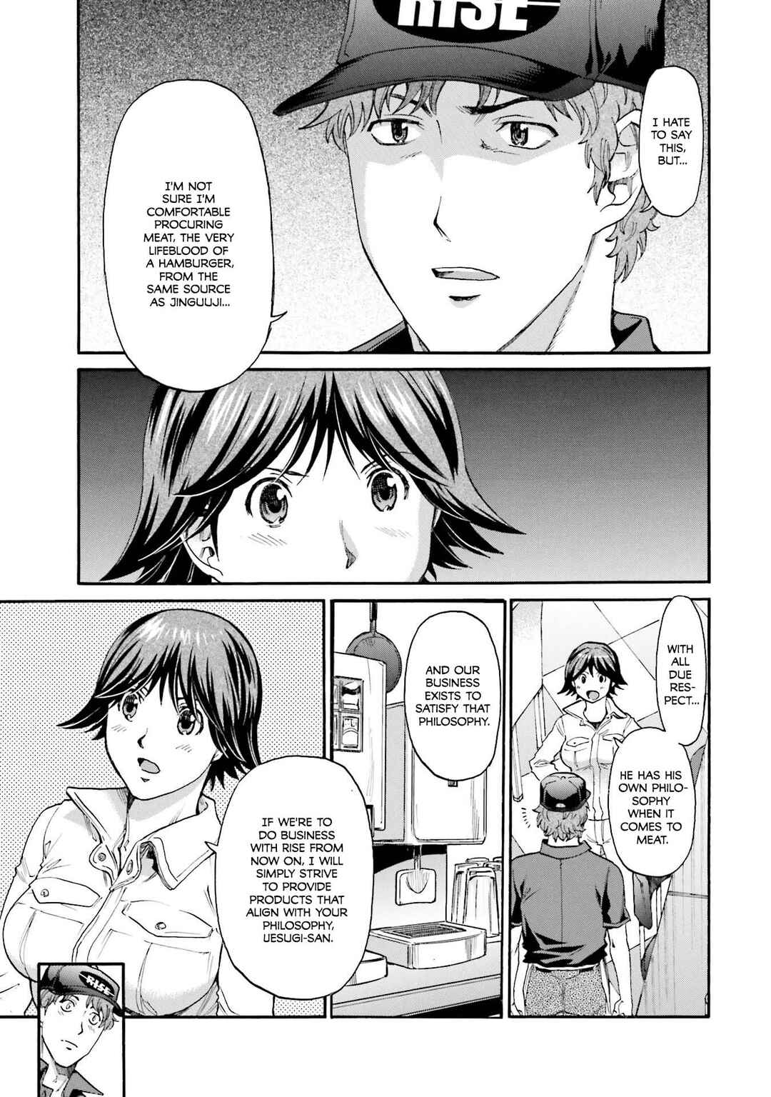 Honjitsu no Burger Chapter 31 - Page 10