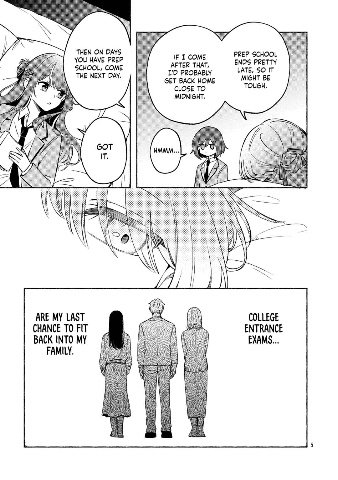 Shuu ni Ichido Classmate wo Kau Hanashi: Futari no Jikan, Iiwake no 5000-en Chapter 12 - Page 5