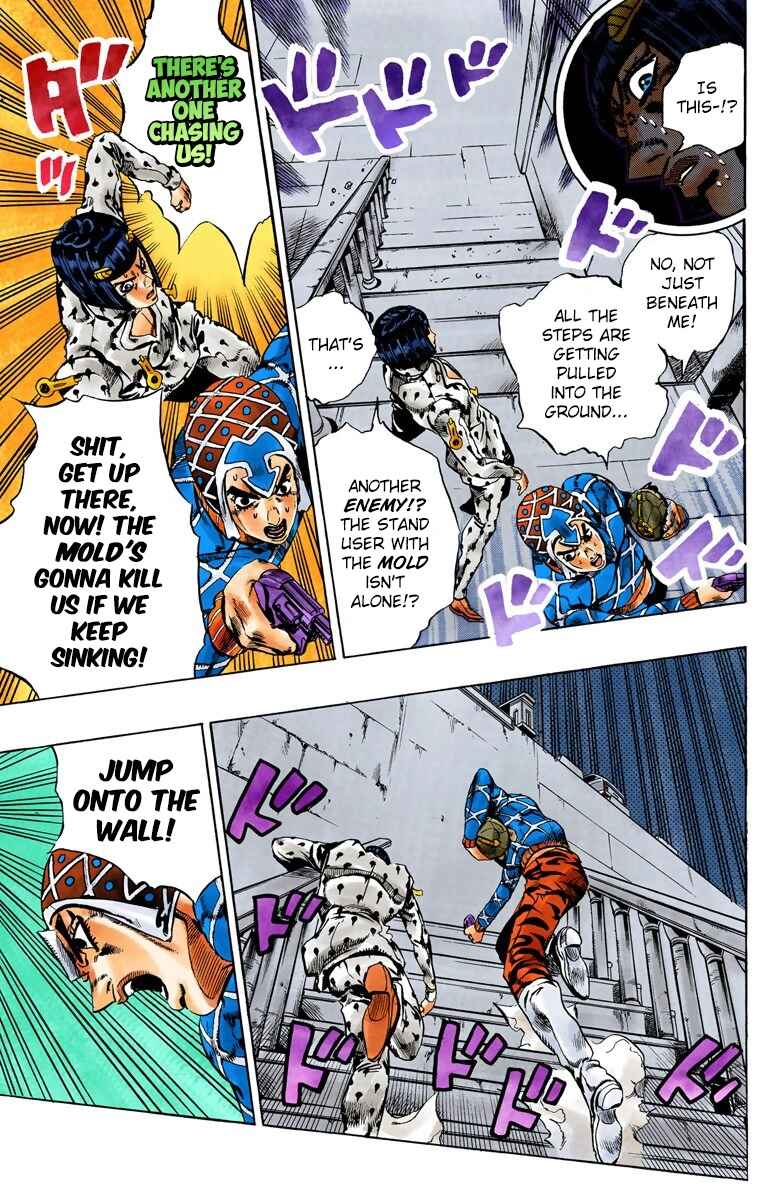 JoJo no Kimyou na Bouken: Part 5 - Ougon no Kaze Color-ban Chapter 116 - Page 11