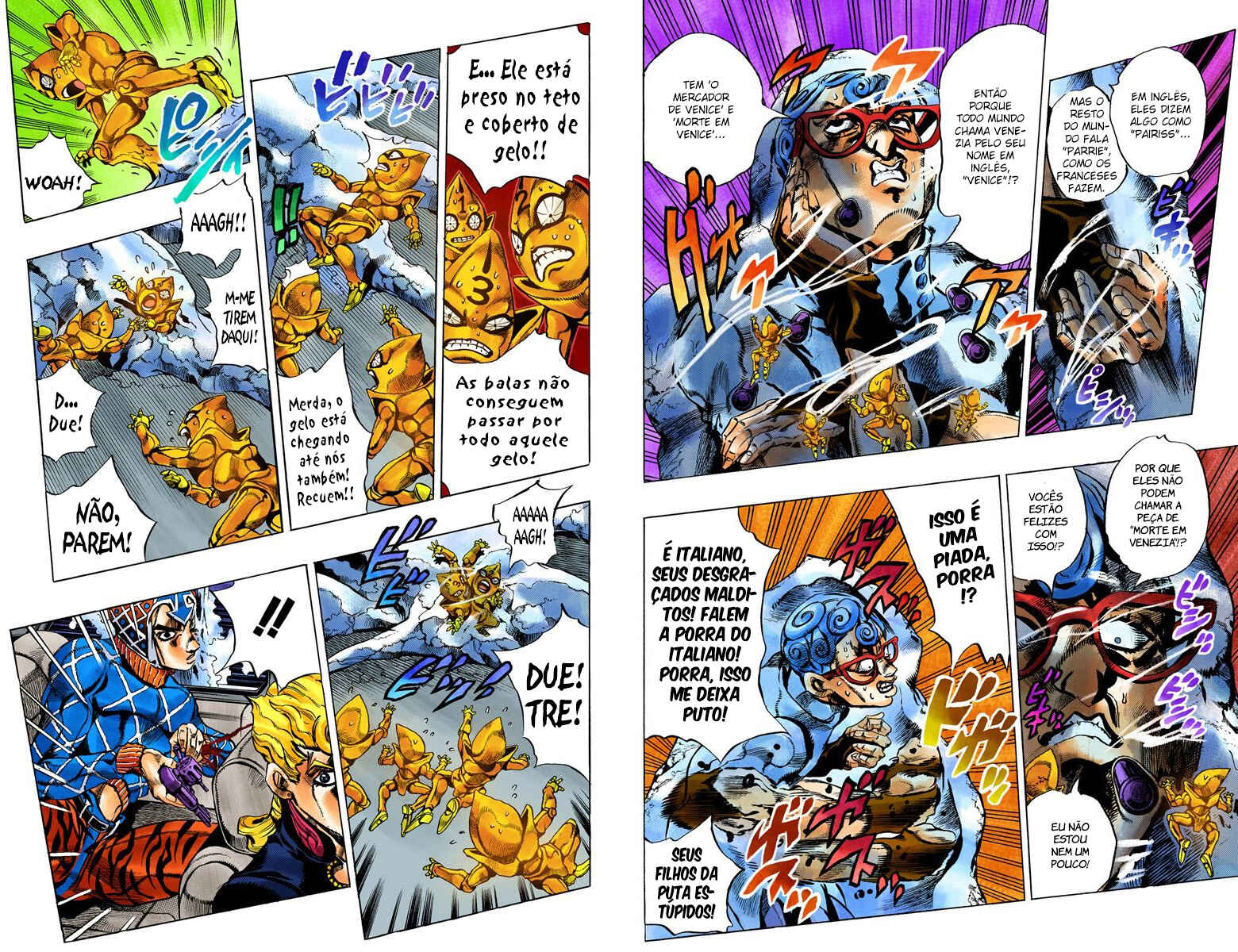 JoJo no Kimyou na Bouken: Part 5 - Ougon no Kaze Color-ban Chapter 70 - Page 4