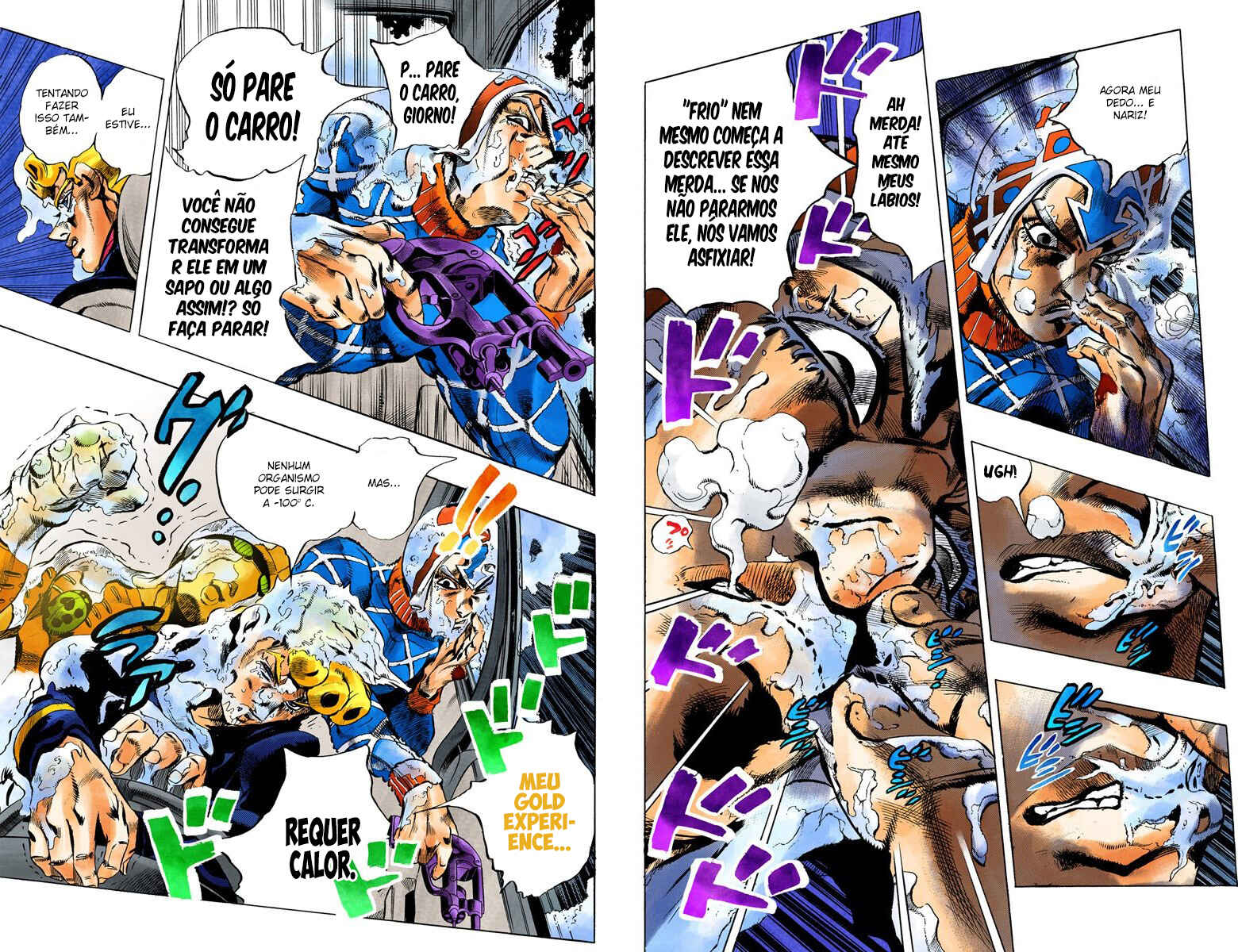 JoJo no Kimyou na Bouken: Part 5 - Ougon no Kaze Color-ban Chapter 70 - Page 7
