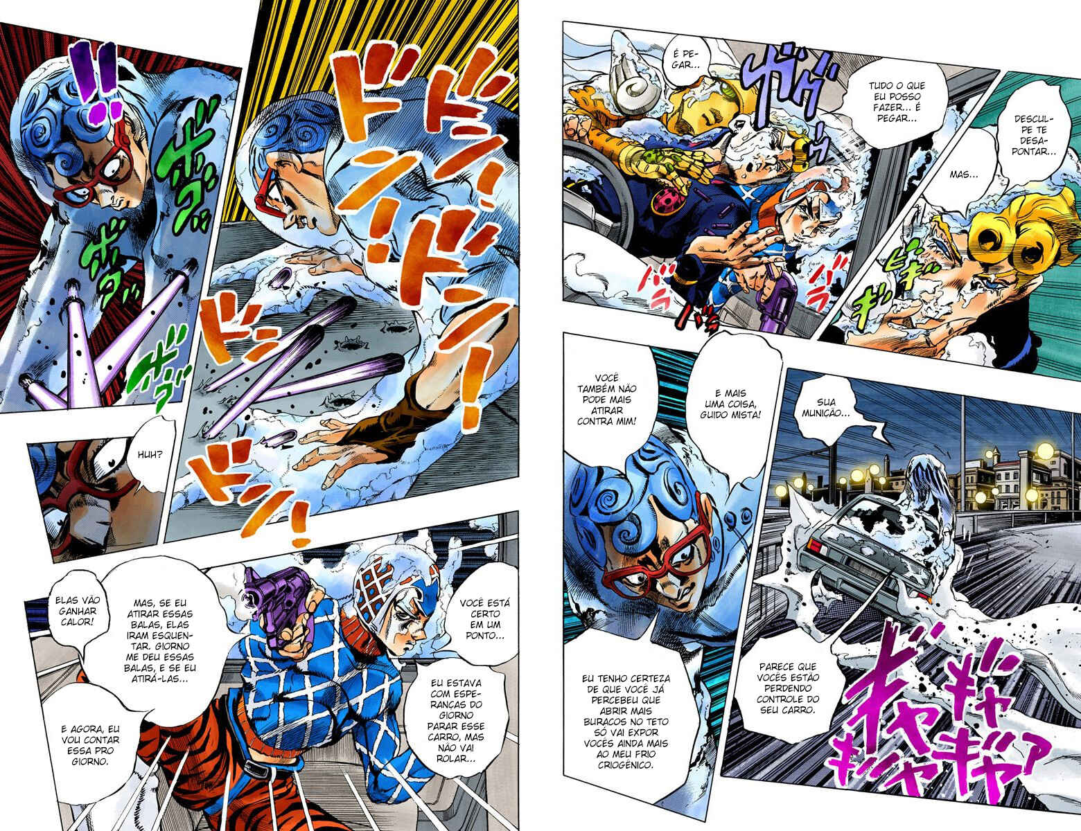 JoJo no Kimyou na Bouken: Part 5 - Ougon no Kaze Color-ban Chapter 70 - Page 8