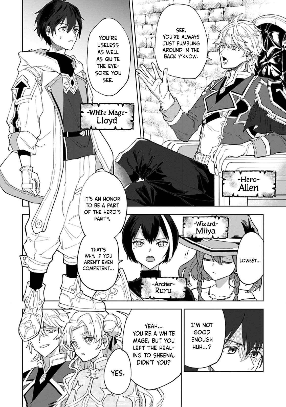 Yuusha Party wo Tsuihou Sareta Shiro Madoushi, S-Rank Boukensha ni Hirowareru: Kono Shiro Madoushi ga Kikakugai Sugiru Chapter 1 - Page 3