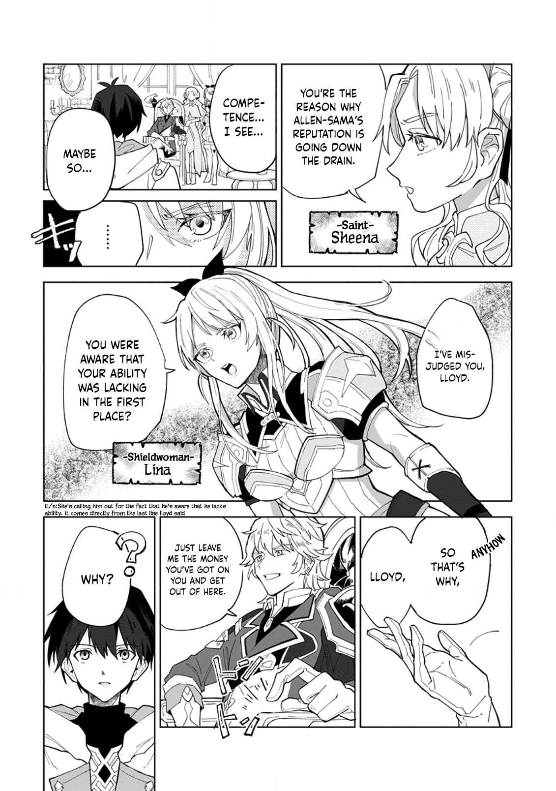 Yuusha Party wo Tsuihou Sareta Shiro Madoushi, S-Rank Boukensha ni Hirowareru: Kono Shiro Madoushi ga Kikakugai Sugiru Chapter 1 - Page 4