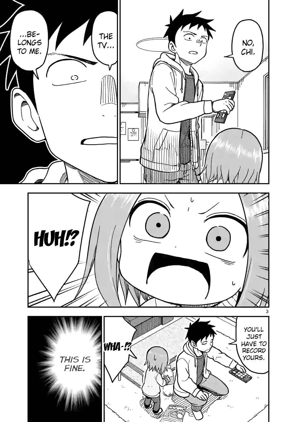 Karakai Jouzu no (Moto) Takagi-san Chapter 126 - Page 3