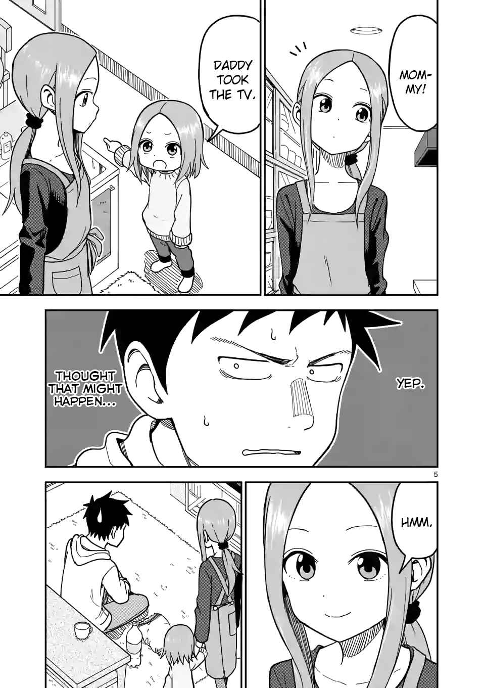 Karakai Jouzu no (Moto) Takagi-san Chapter 126 - Page 5
