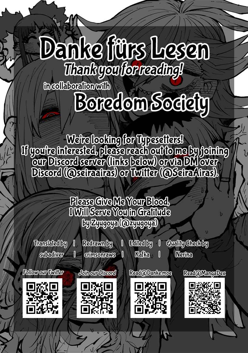 Oyaku ni Tatsu no de Chi o Kudasai Chapter 39 - Page 14