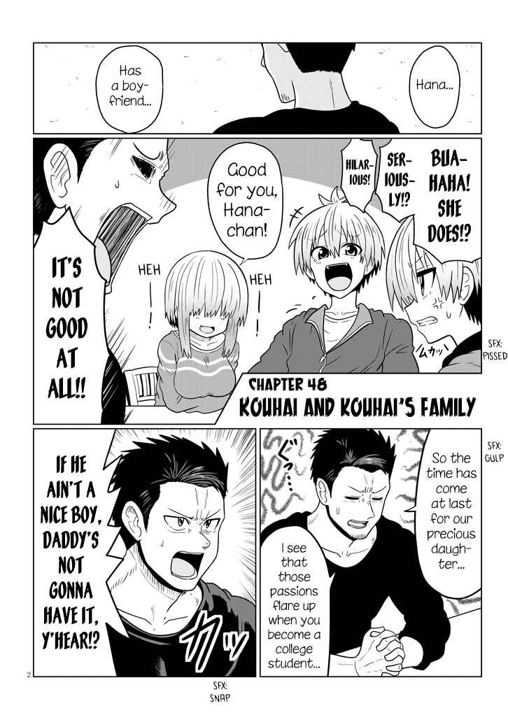 Uzaki-chan wa Asobitai! Chapter 48 - Page 2