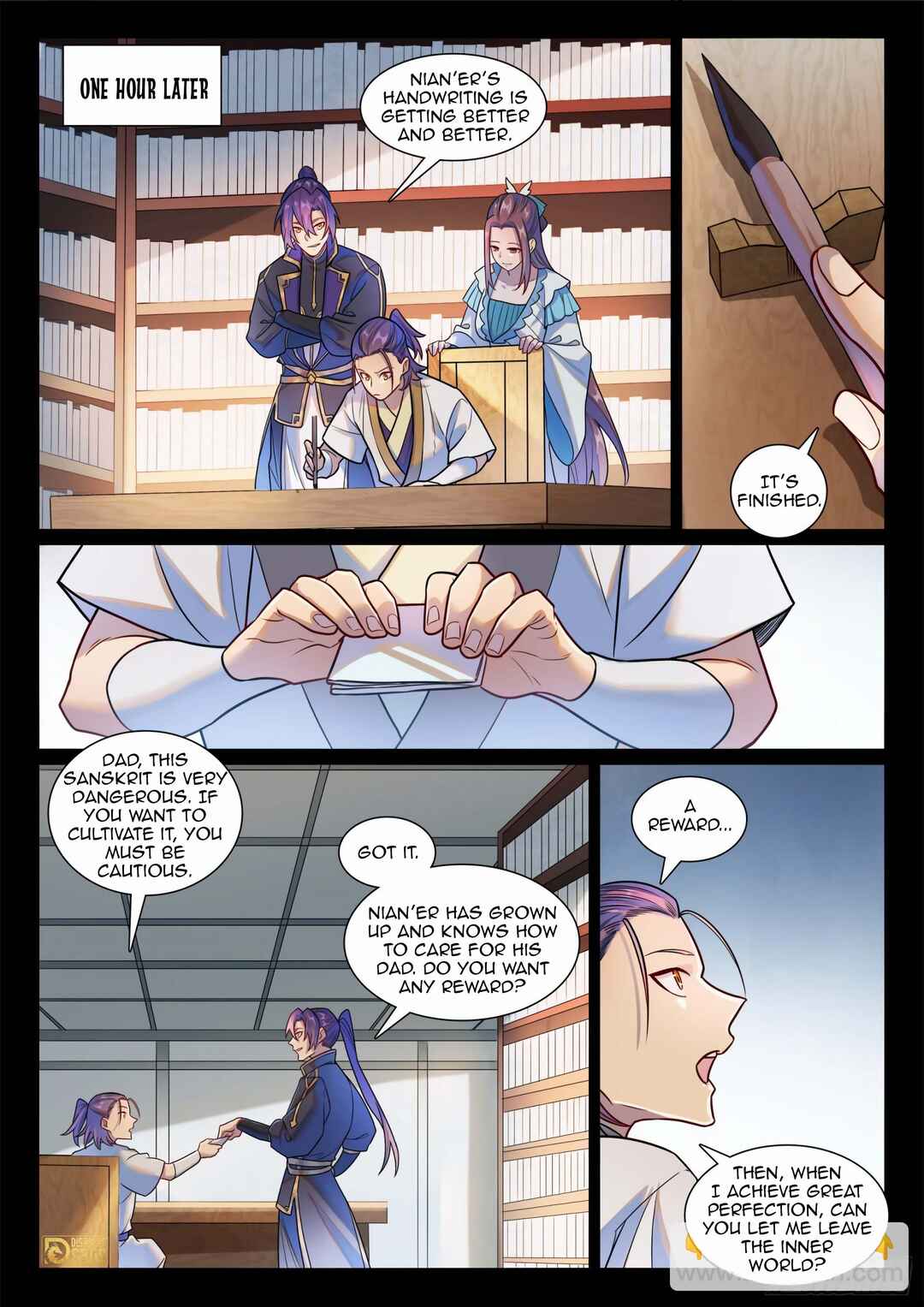 Bǎiliàn Chéngshén Chapter 1201 - Page 3
