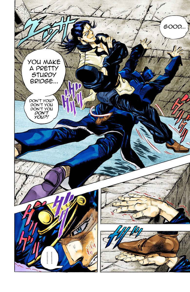 JoJo no Kimyou na Bouken: Part 3 - Stardust Crusaders Color-ban Chapter 49 - Page 18