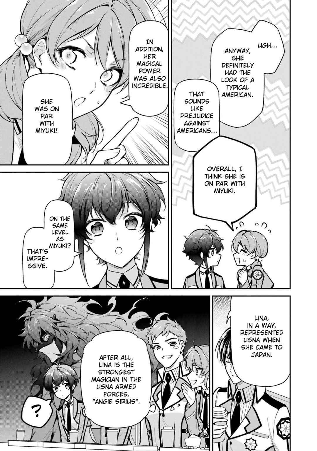Mahouka Koukou no Rettousei - Shizoku Kaigi-hen Chapter 24 - Page 11