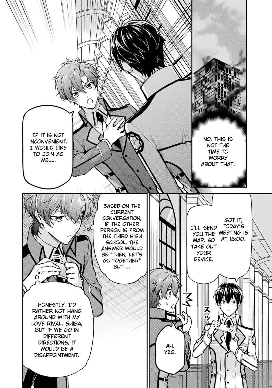 Mahouka Koukou no Rettousei - Shizoku Kaigi-hen Chapter 24 - Page 22