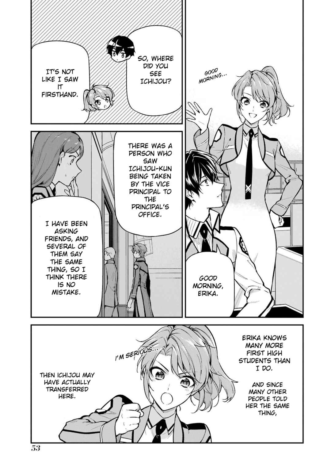 Mahouka Koukou no Rettousei - Shizoku Kaigi-hen Chapter 24 - Page 3