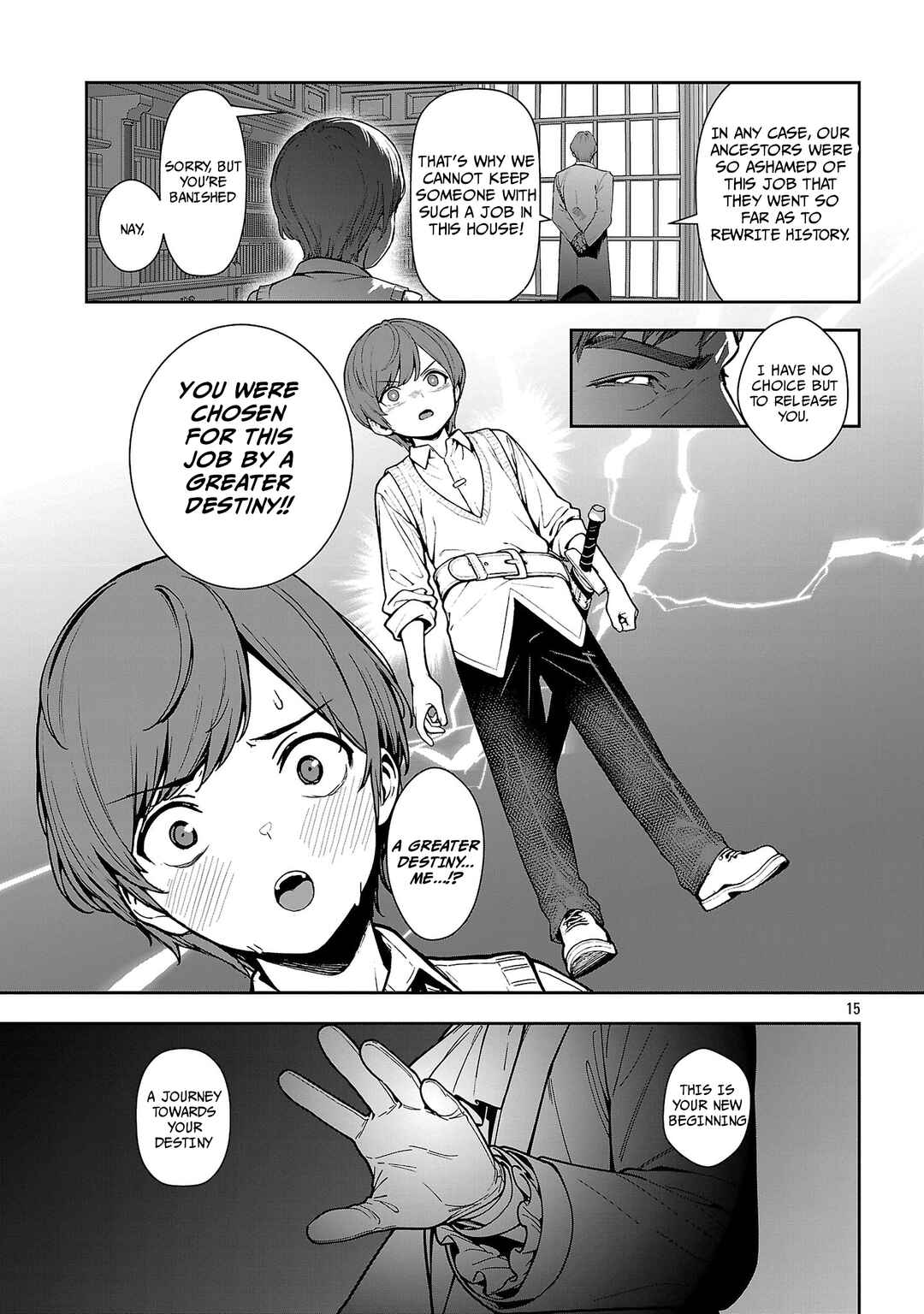 Tousan wa [Kensei], Kaasan wa [Kenshin], Boku wa [Ochi〇po Chanbara Master] Chapter 1.2 - Page 8