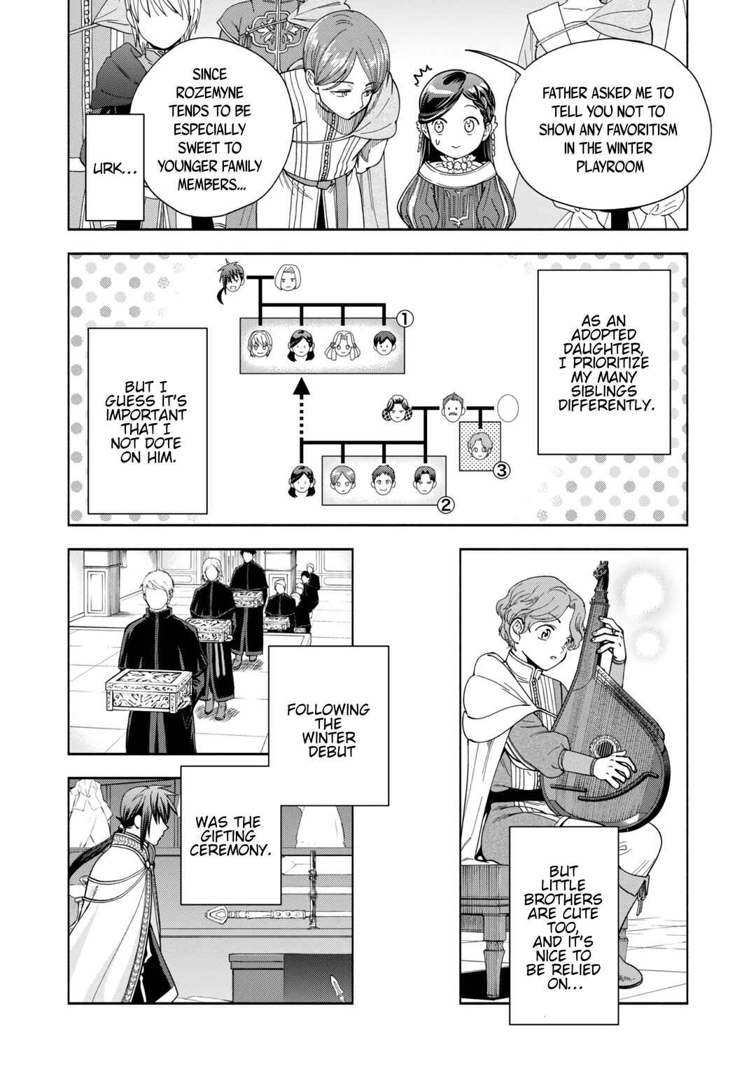 Honzuki no Gekokujou: Shisho ni Naru tame ni wa Shudan o Erandeiraremasen—Dai-4 Bu: Kizokuin no Toshokan o Sukuitai! Chapter 3 - Page 11
