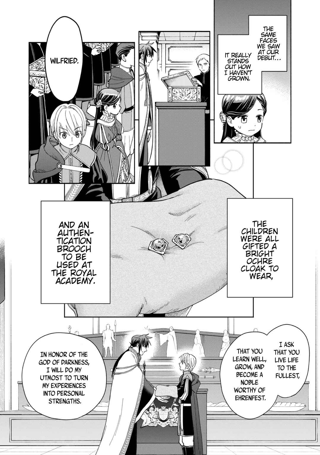 Honzuki no Gekokujou: Shisho ni Naru tame ni wa Shudan o Erandeiraremasen—Dai-4 Bu: Kizokuin no Toshokan o Sukuitai! Chapter 3 - Page 13