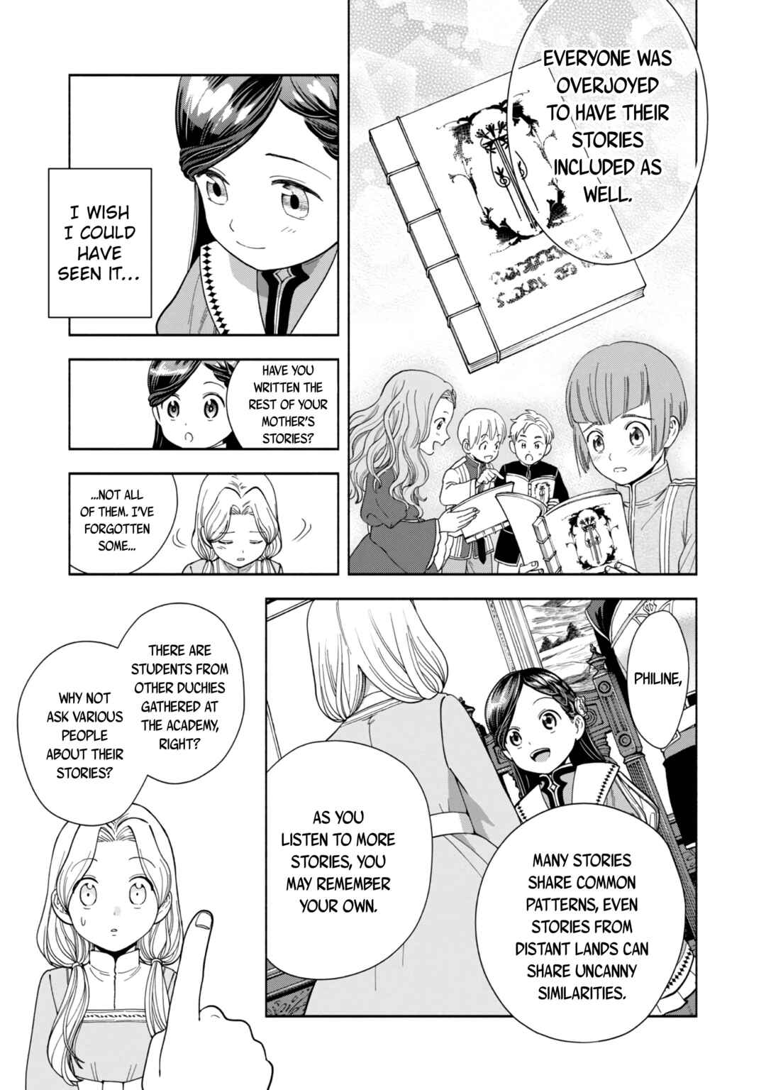 Honzuki no Gekokujou: Shisho ni Naru tame ni wa Shudan o Erandeiraremasen—Dai-4 Bu: Kizokuin no Toshokan o Sukuitai! Chapter 3 - Page 22