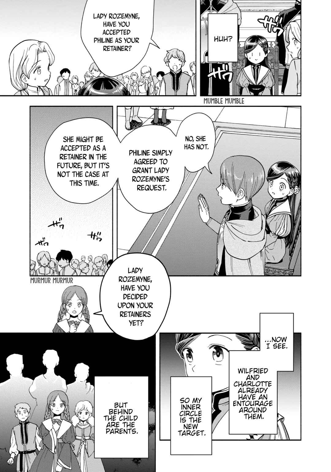 Honzuki no Gekokujou: Shisho ni Naru tame ni wa Shudan o Erandeiraremasen—Dai-4 Bu: Kizokuin no Toshokan o Sukuitai! Chapter 3 - Page 24