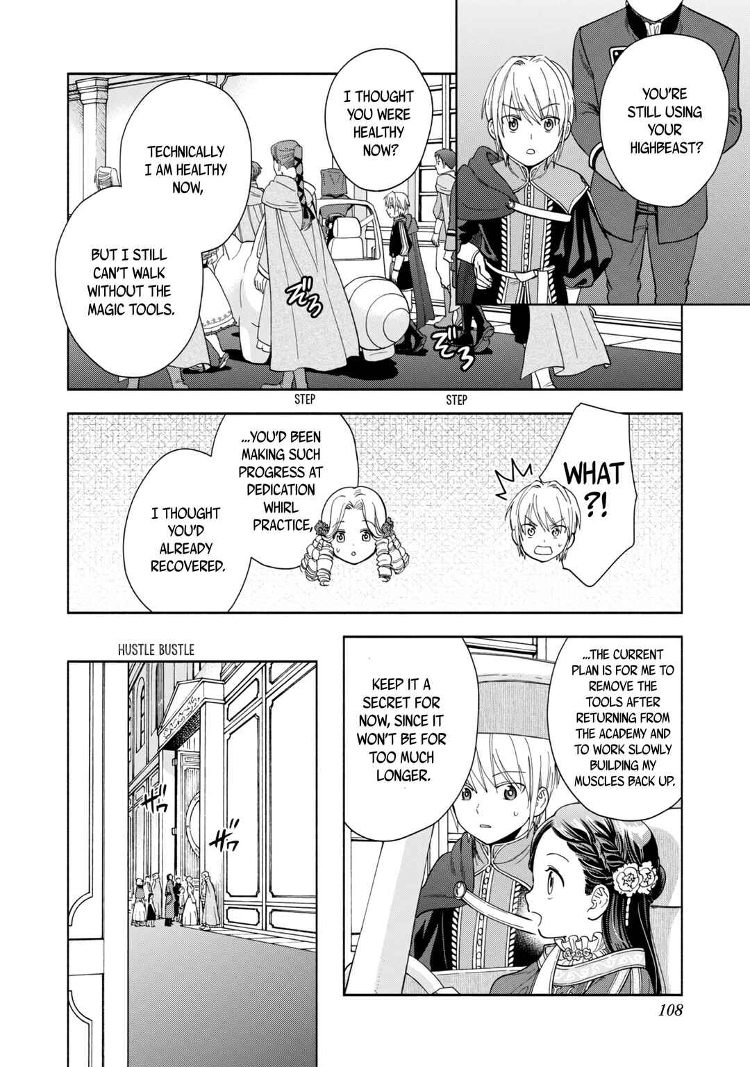 Honzuki no Gekokujou: Shisho ni Naru tame ni wa Shudan o Erandeiraremasen—Dai-4 Bu: Kizokuin no Toshokan o Sukuitai! Chapter 3 - Page 3