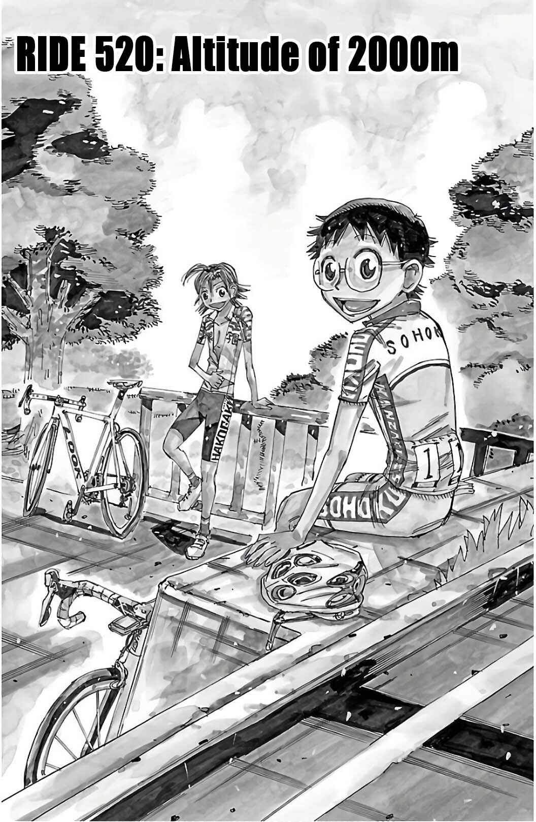 Yowamushi Pedal Chapter 520 - Page 1