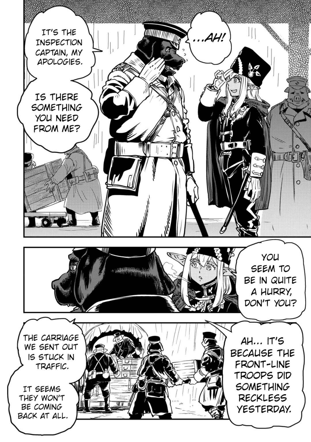 Orcsen Oukokushi ~Yaban na Orc no Kuni wa, Ikanishite Heiwa na Elf no Kuni wo Yakiharau ni Itatta ka~ Chapter 5 - Page 13