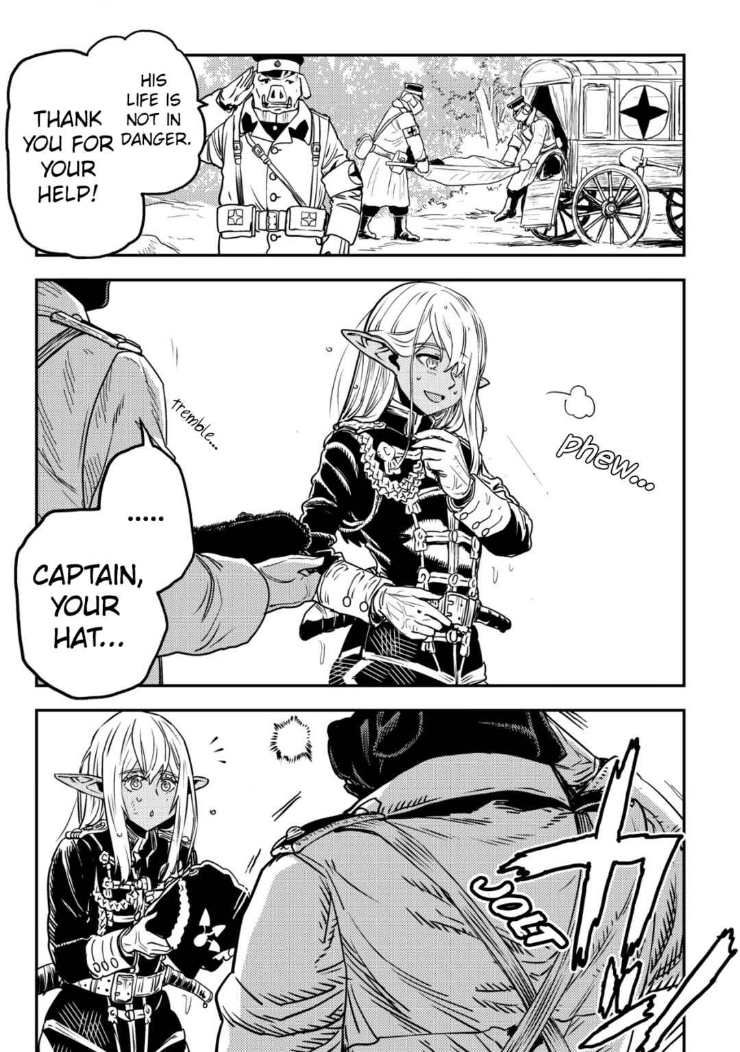 Orcsen Oukokushi ~Yaban na Orc no Kuni wa, Ikanishite Heiwa na Elf no Kuni wo Yakiharau ni Itatta ka~ Chapter 5 - Page 46