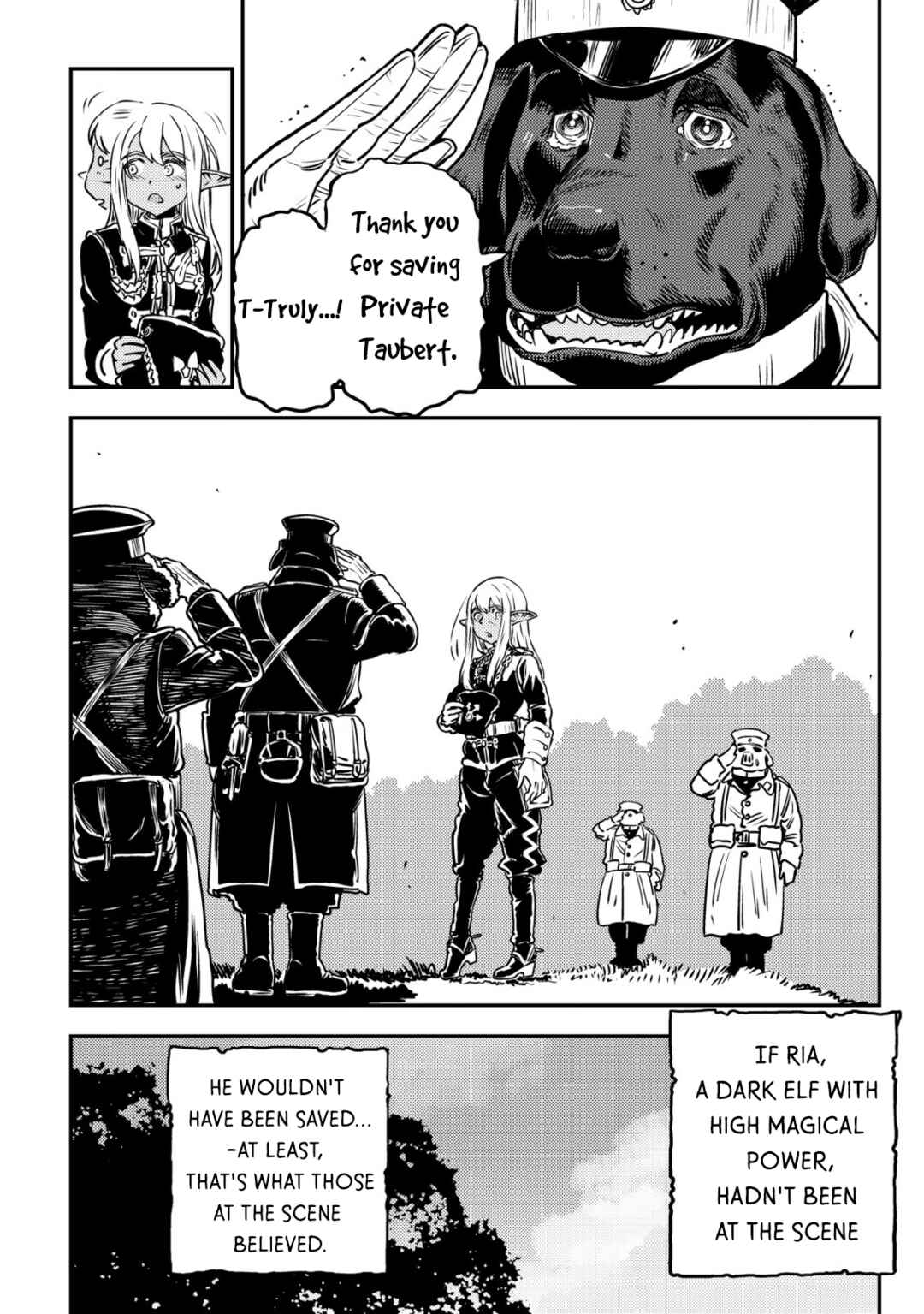 Orcsen Oukokushi ~Yaban na Orc no Kuni wa, Ikanishite Heiwa na Elf no Kuni wo Yakiharau ni Itatta ka~ Chapter 5 - Page 47