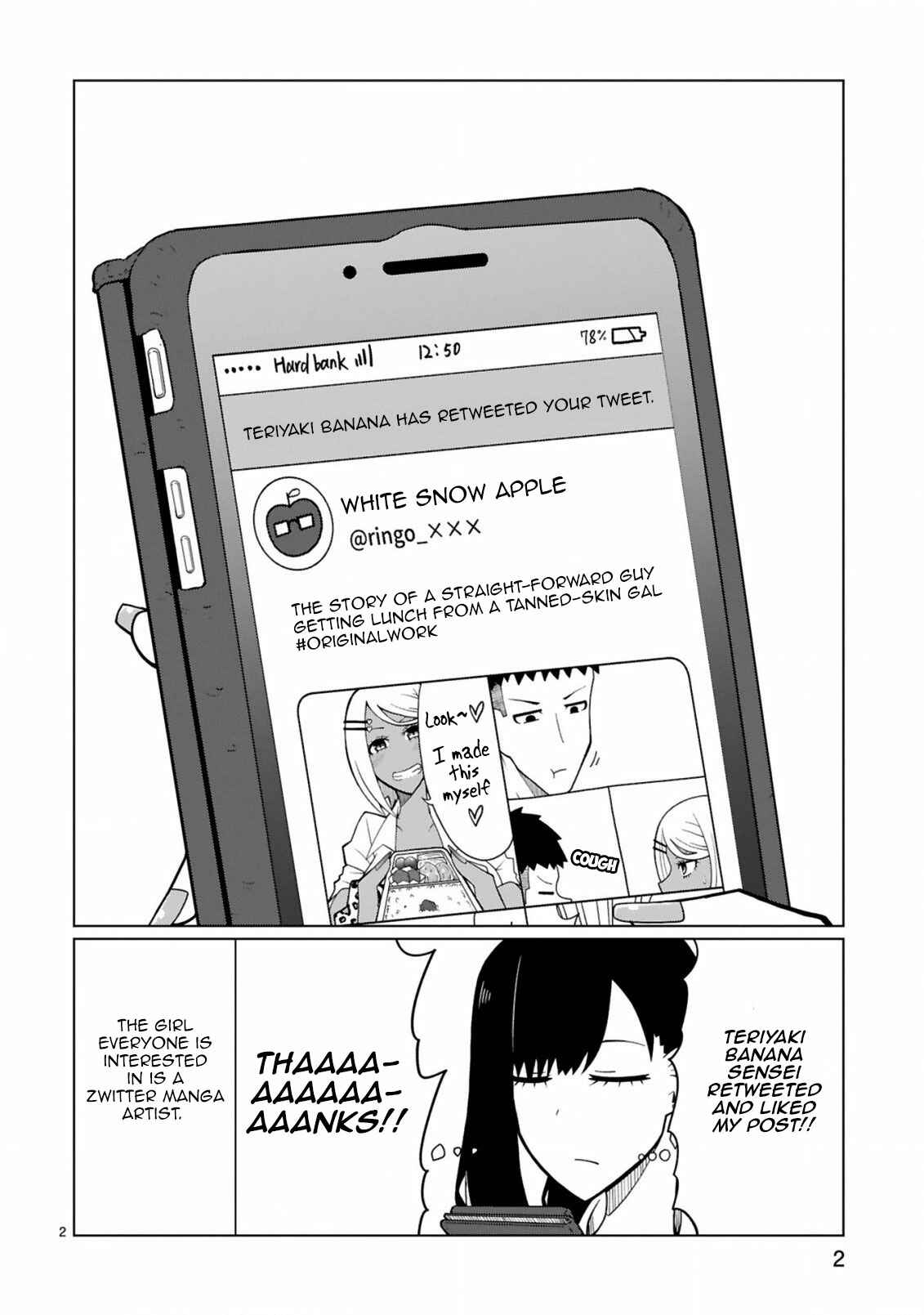 Tedama ni Toritai Kurokiya-san Chapter 6 - Page 2