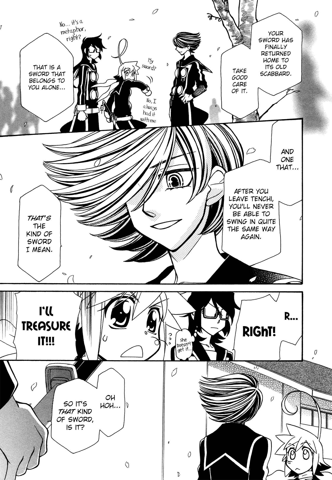 Hayate x Blade Chapter 71 - Page 27