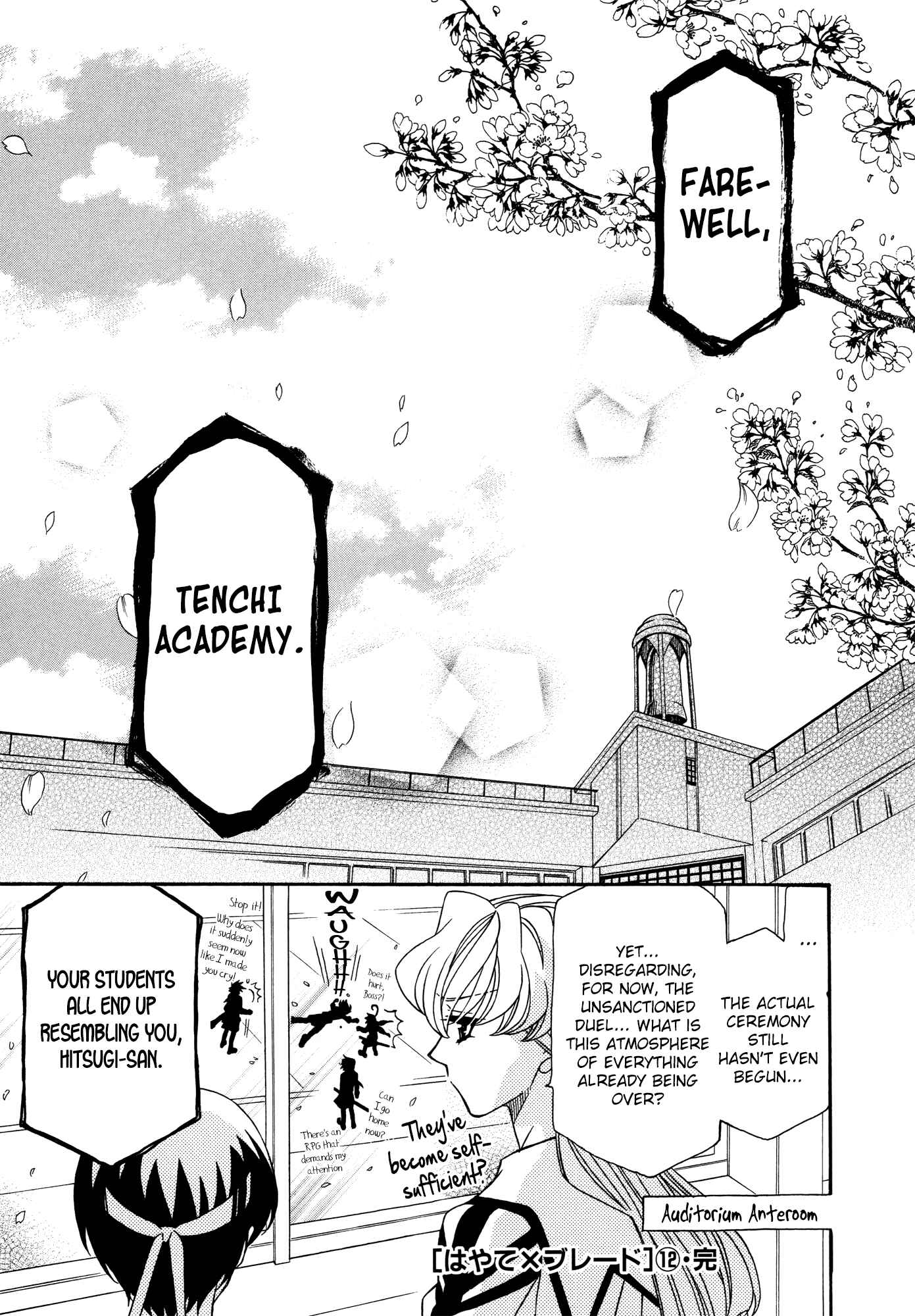 Hayate x Blade Chapter 71 - Page 35