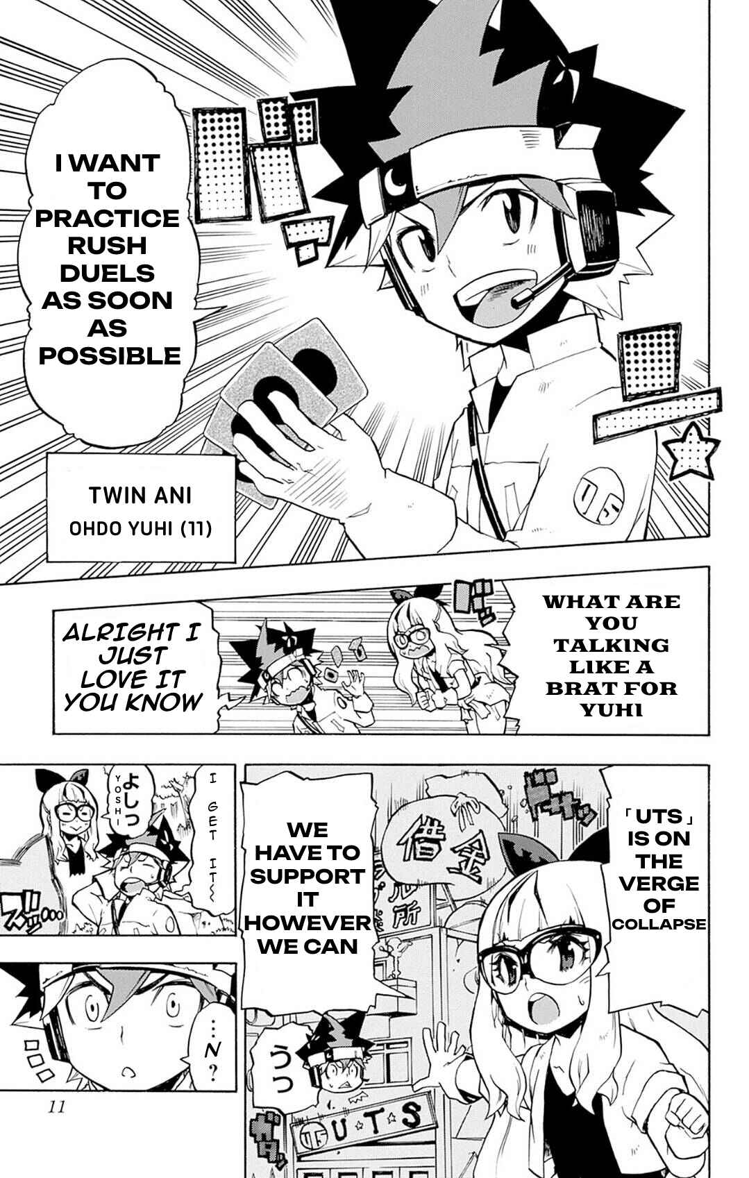 Yu☆Gi☆Oh! Go Rush!! Chapter 1 - Page 11