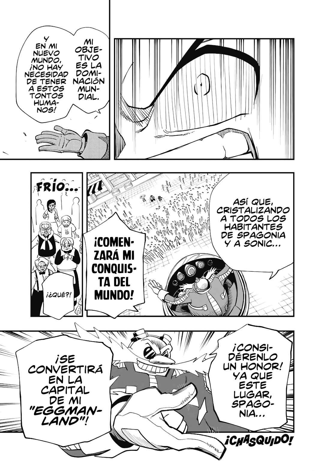 Sonic to Yuuki no Tsurugi Chapter 3 - Page 14