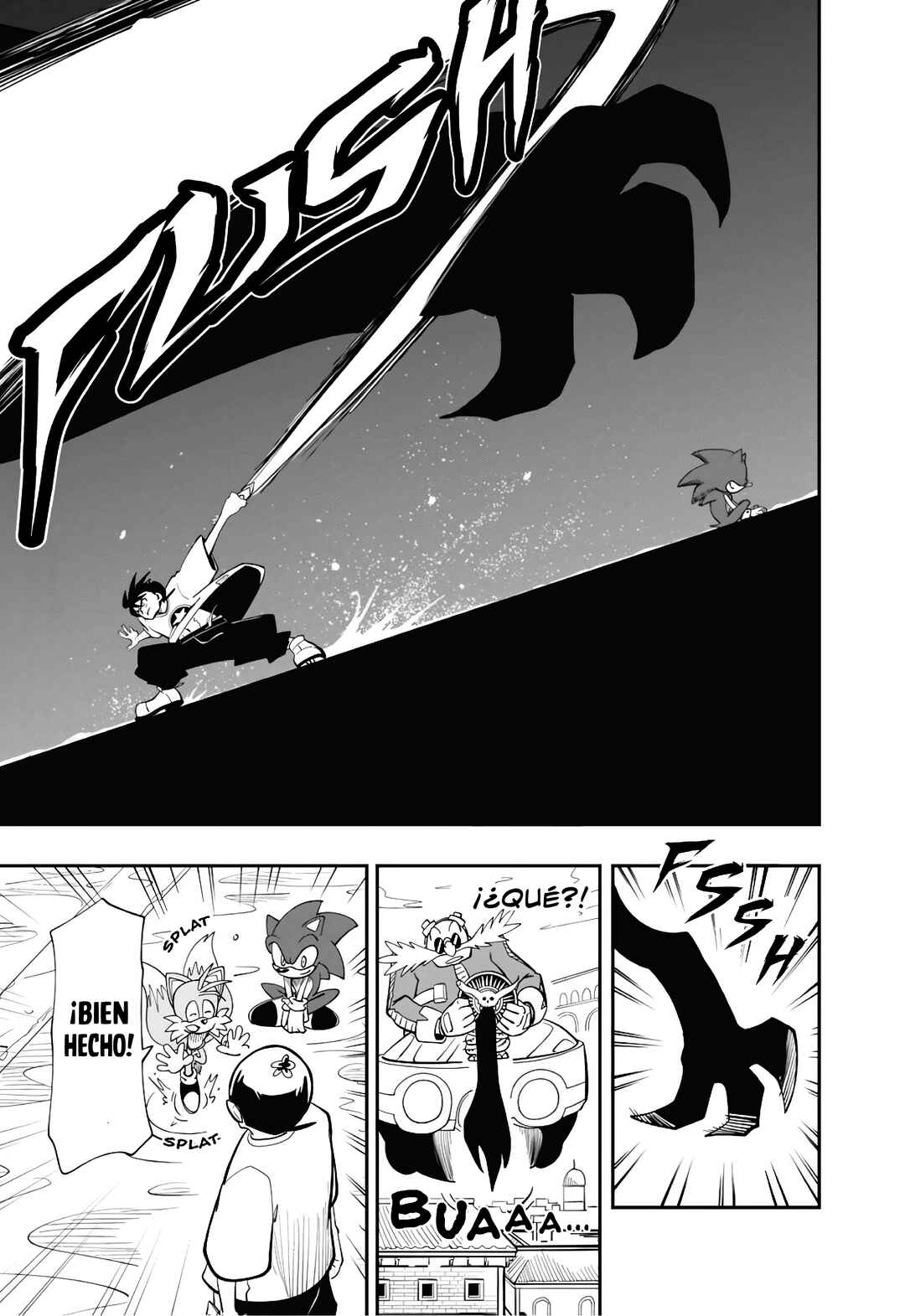 Sonic to Yuuki no Tsurugi Chapter 3 - Page 28