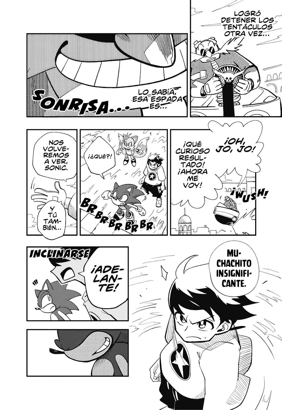 Sonic to Yuuki no Tsurugi Chapter 3 - Page 29