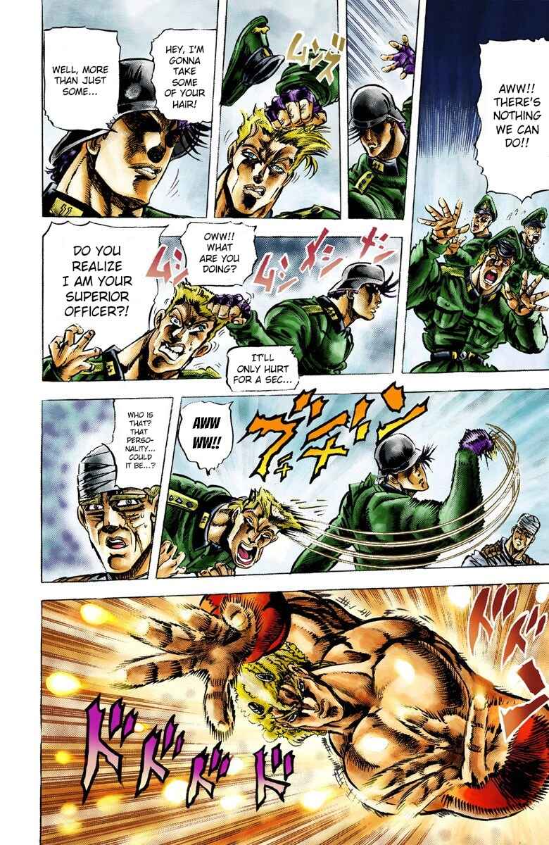 JoJo no Kimyou na Bouken: Part 2 - Sentou Chouryuu Color-ban Chapter 13 - Page 14