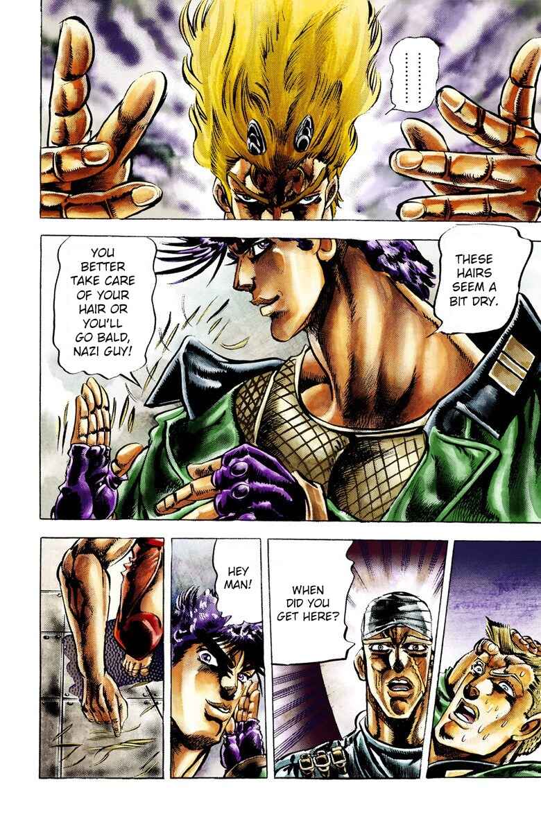JoJo no Kimyou na Bouken: Part 2 - Sentou Chouryuu Color-ban Chapter 13 - Page 18