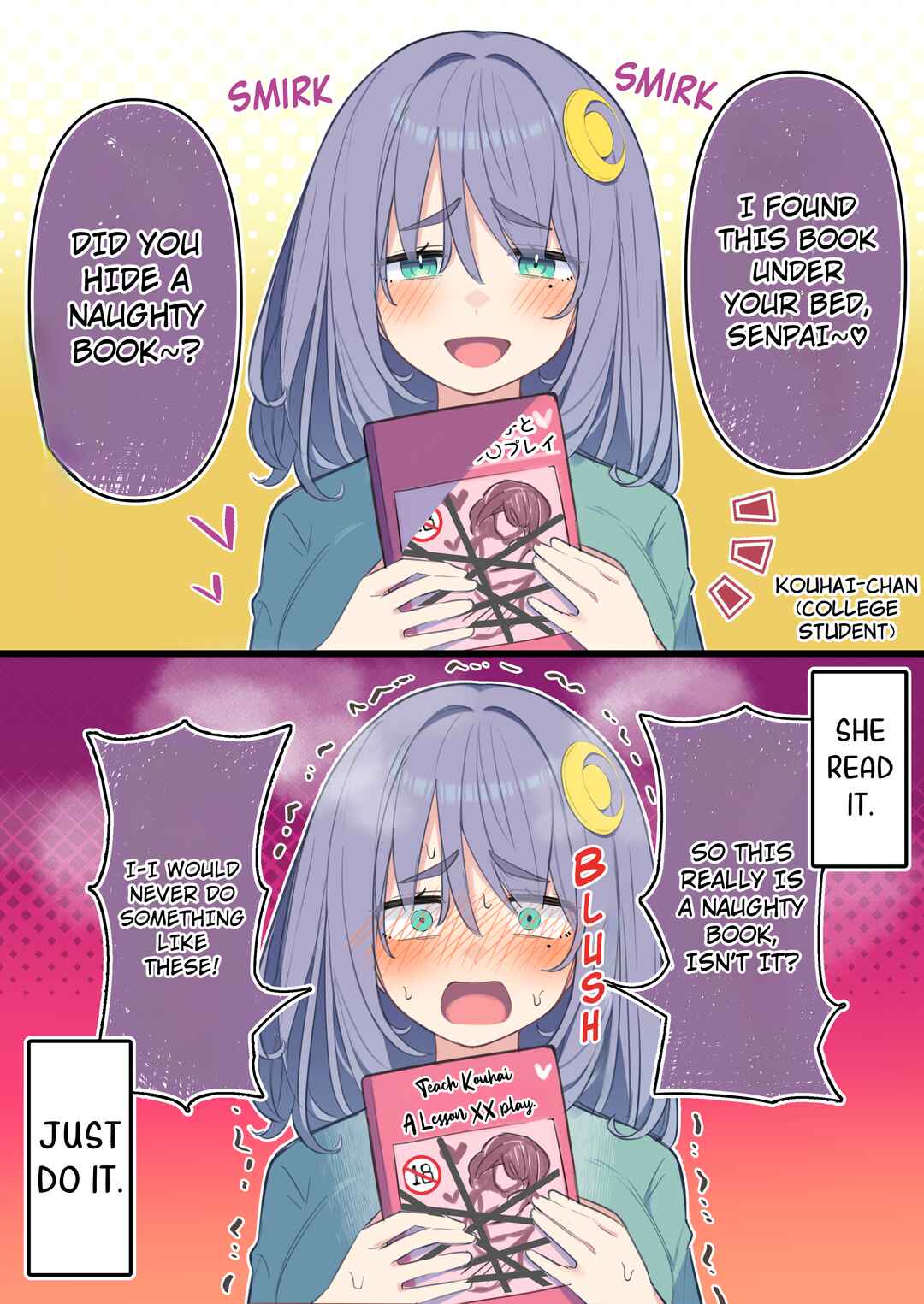 Kouhai-chan Who Wants to Tease Chapter 11 - Page 1