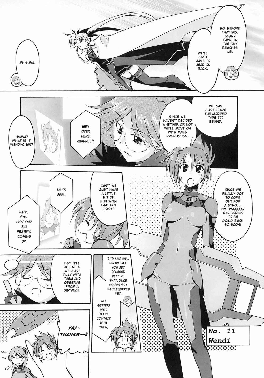 Mahou Shoujo Lyrical Nanoha StrikerS the Comics Chapter 11 - Page 8