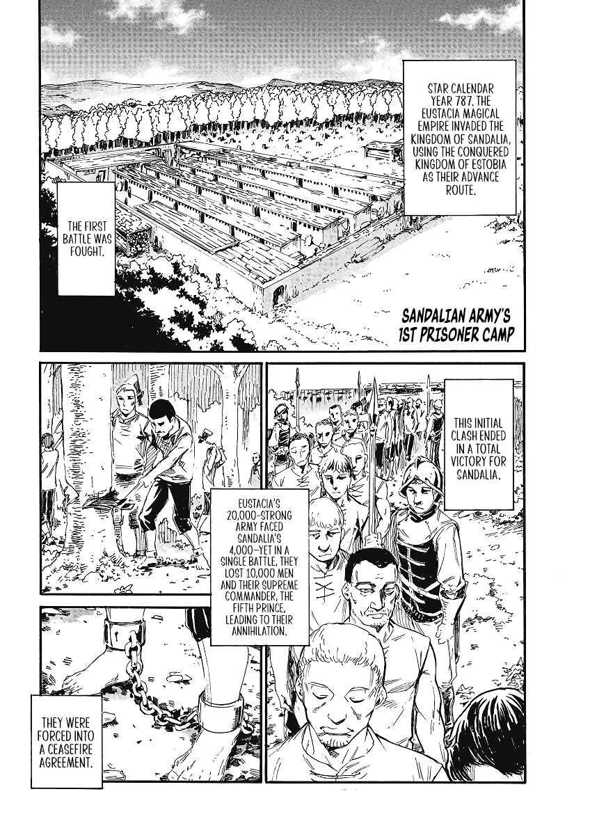 Horyo Eiyuu ~Sute koma ni sareta Kendo wa Tekikoku de Nariagaru~ Chapter 2 - Page 3